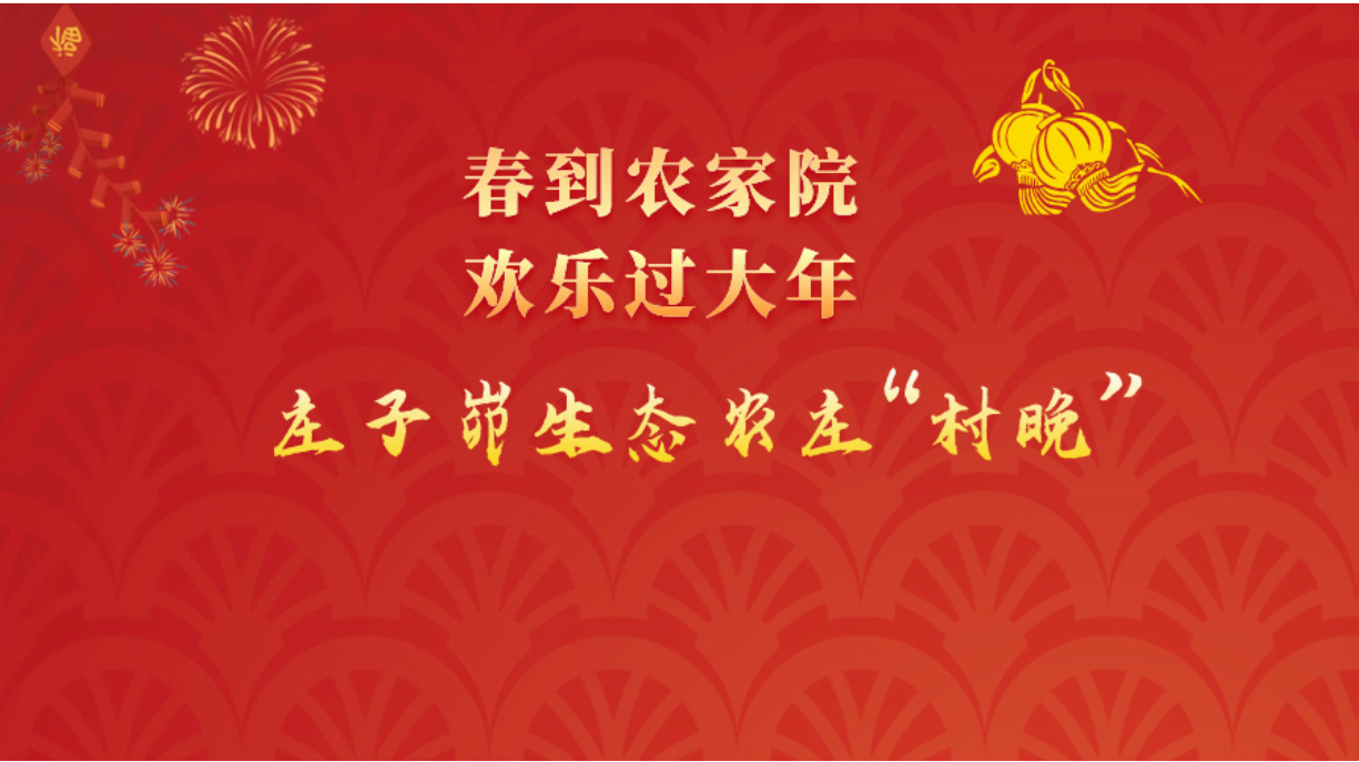 春到农家院 欢乐过大年 庄子峁生态农庄“村晚”